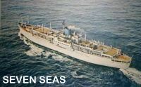 "MS Seven
                    Seas" der Europa-Canada Linie ...