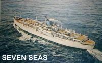 "MS Seven
                    Seas" der Europa-Canada Linie ...